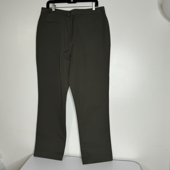 Coldwater Creek Natural Fit Black Chino Pants - Women's Size 16 - Picture 3 of 5